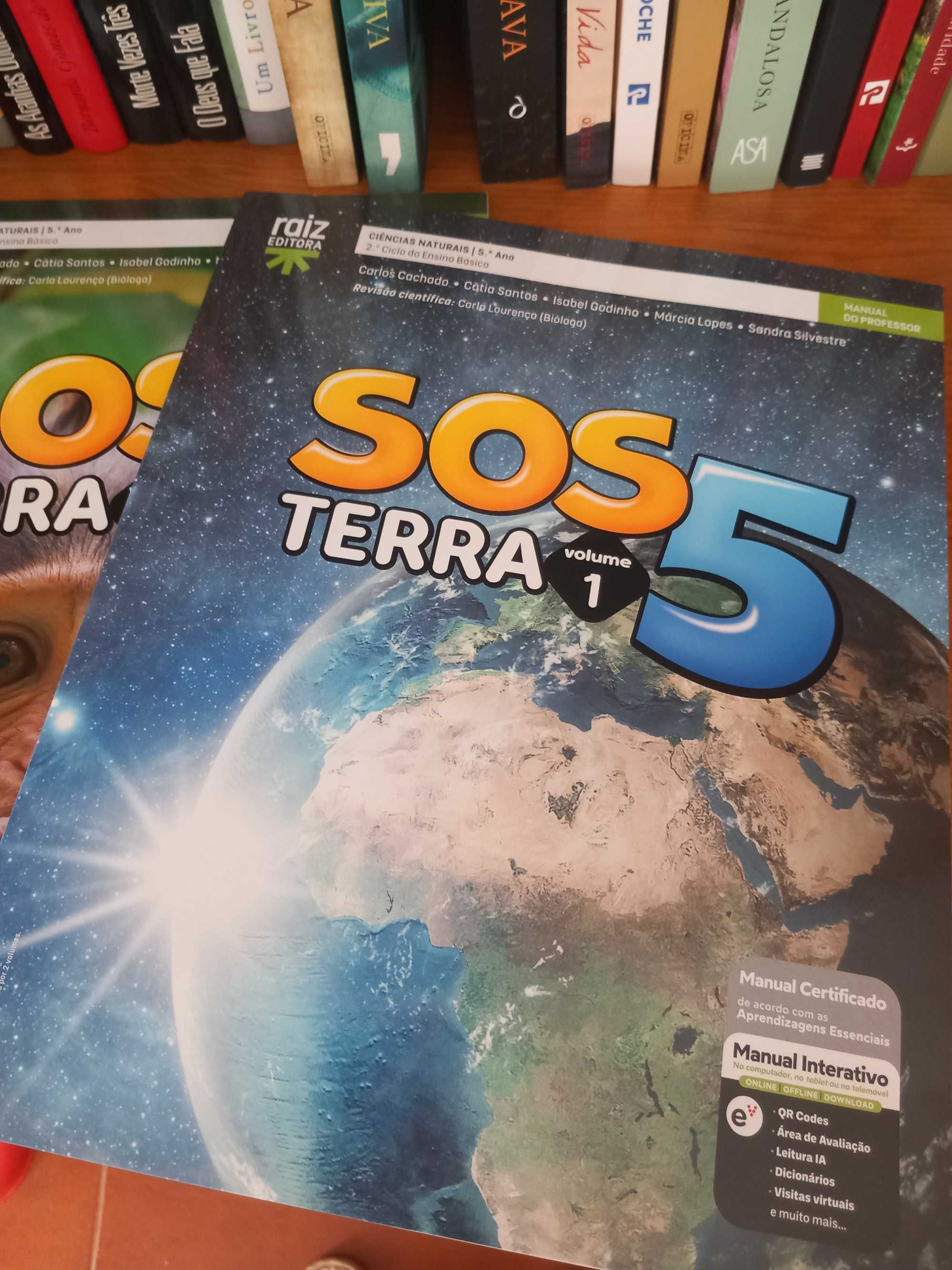 livros de ciências  de 5º ano
