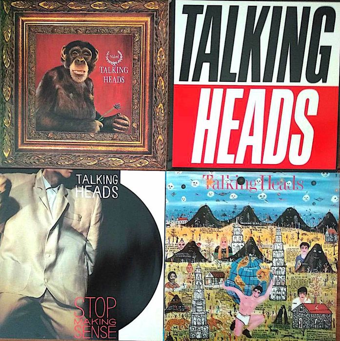 Vinis Talking Heads + EBTG + Sade