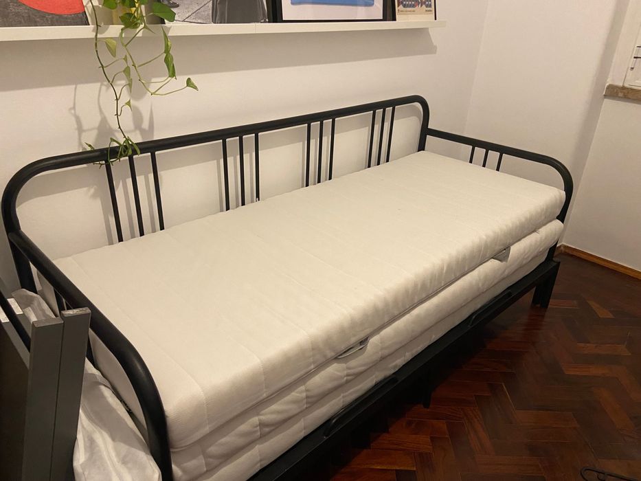 2 colchões de espuma de solteiro modelo ÅSVANG (Ikea) - Pouco usados