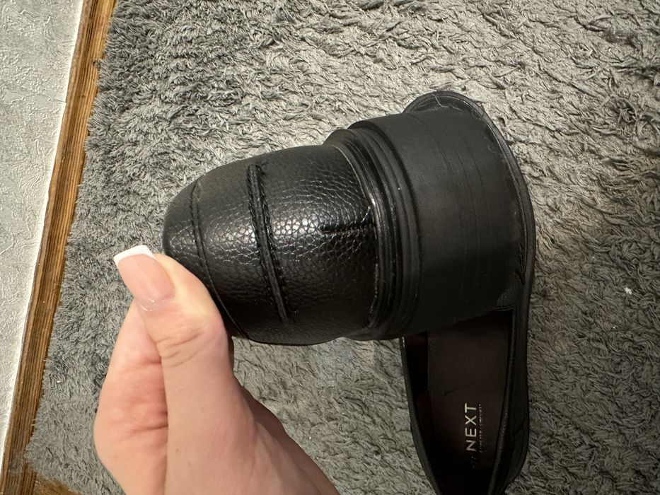 Лофери чорного кольору Next 43 розмір