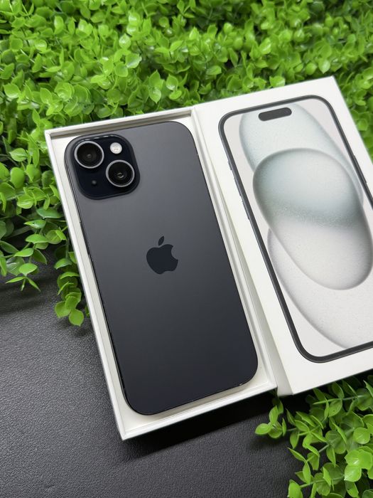 iPhone 15, 128Gb, Black (Neverlock) Айфон 15, 128гб, черный, #6050