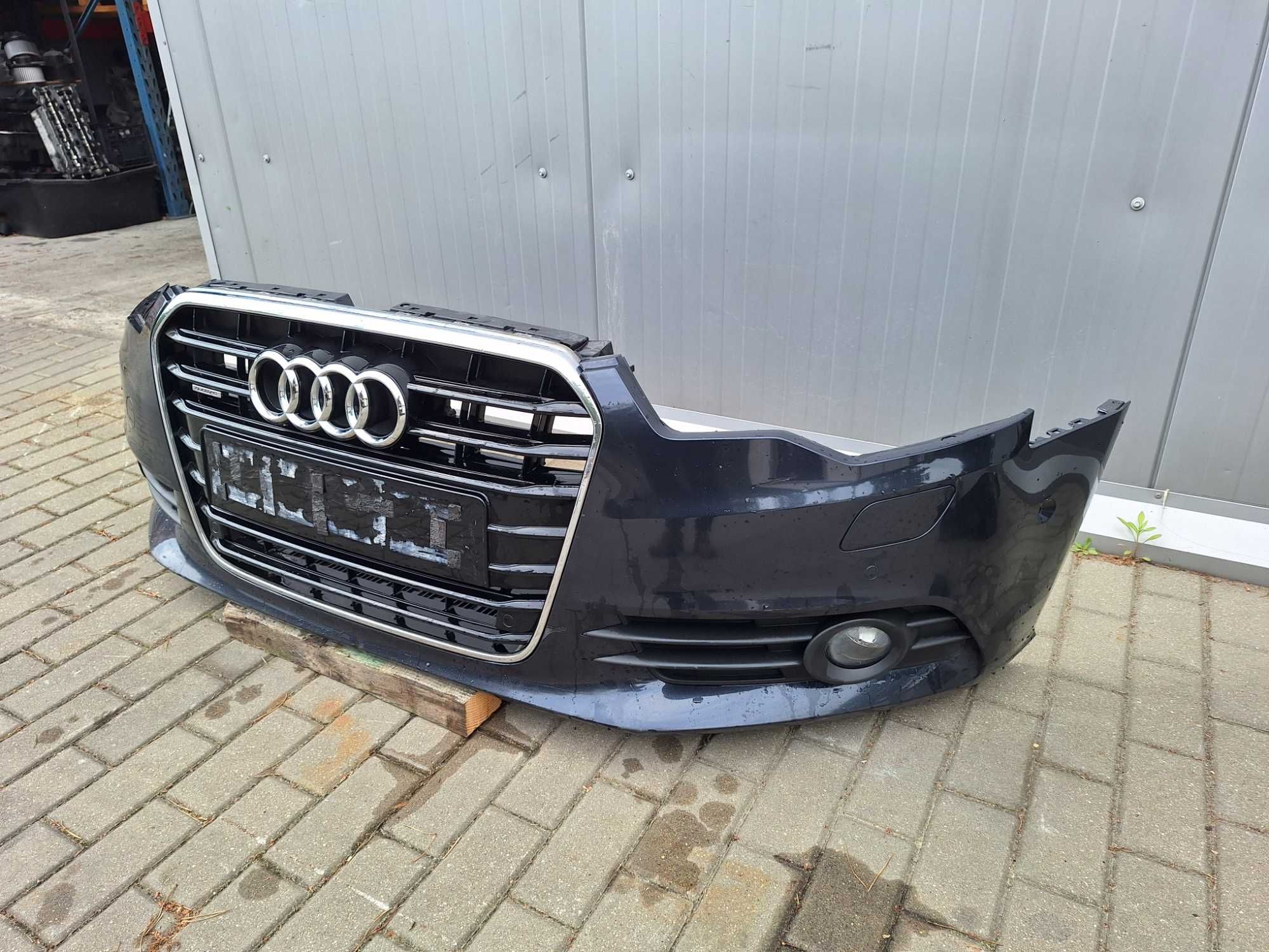 Zderzak przód audi a6 c7 6xpdc xenon LX5R  2012r