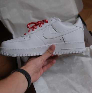 Nike Air Force 1 Low Supreme White  R.41