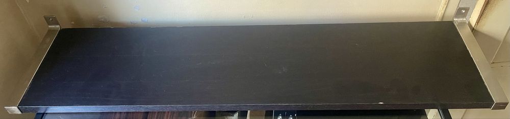 Prateleira Ikea Ekby/Jarpen + 2 suportes Bjarnum