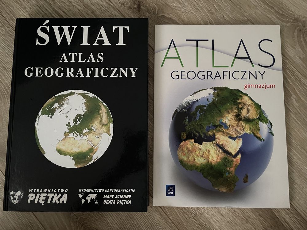 Atlas świata zestaw