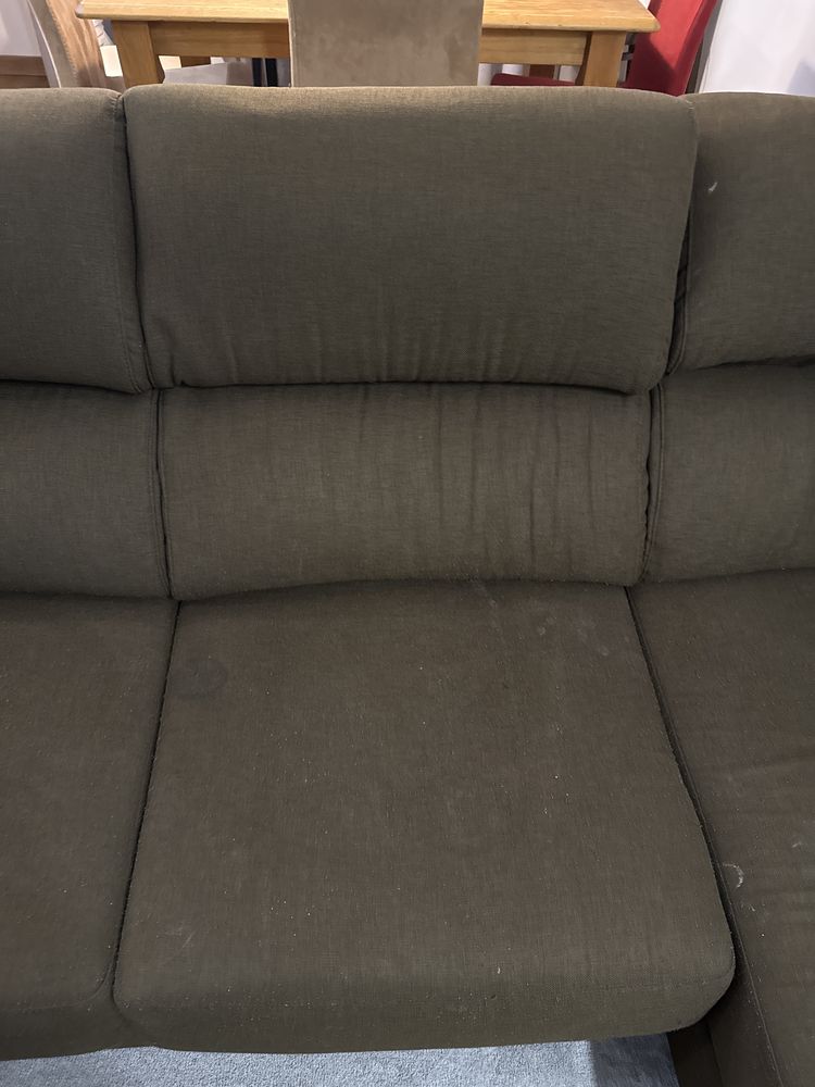 Sofa 3 lugares com chaise long - Usado