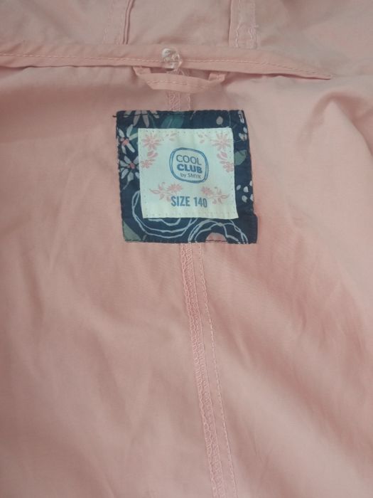 Kurtka z kapturem dla dziewczynki 3w 1.