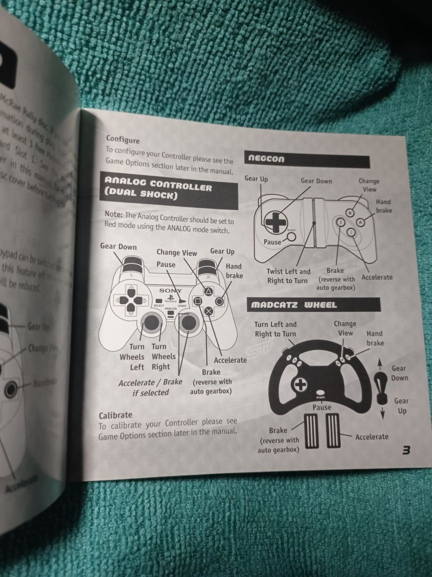 Ps1 Colin McRae Rally psx psone Książeczka Manual Angielska