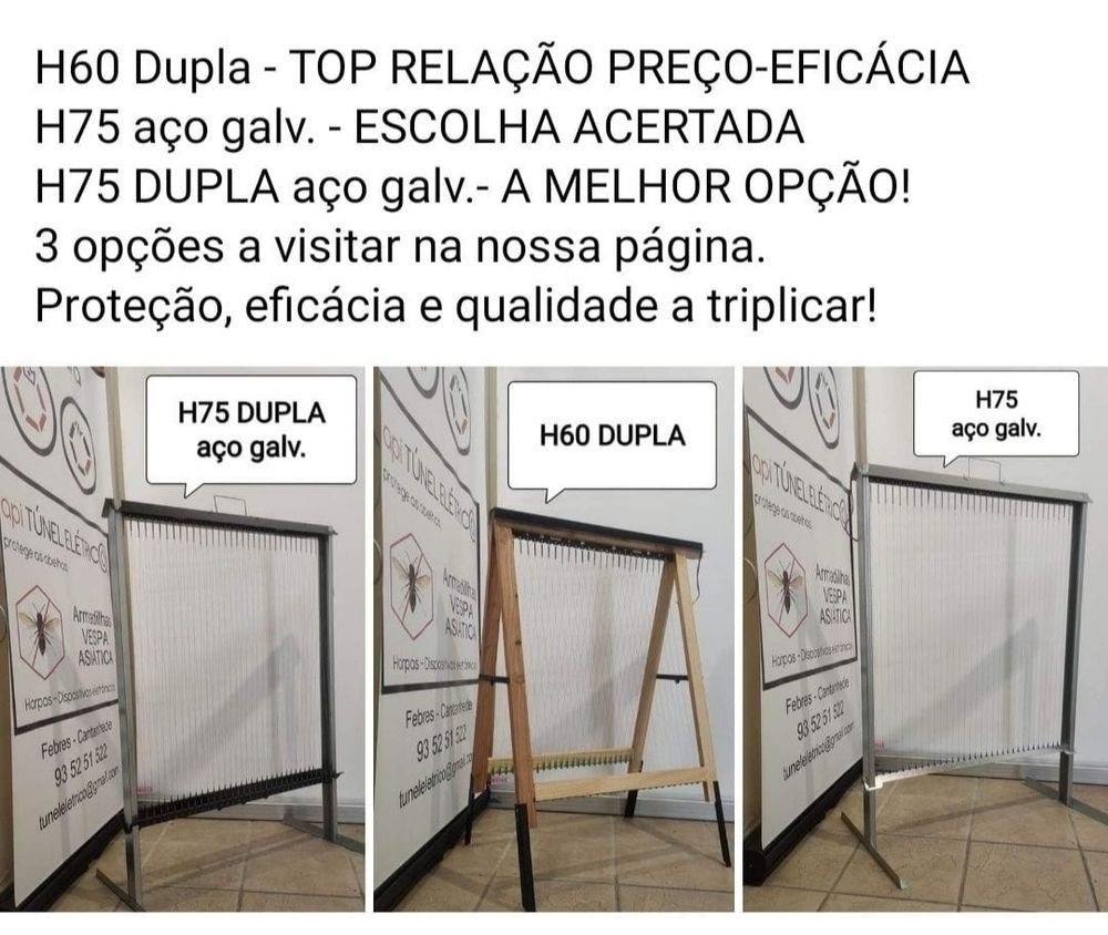 NOVA GERAÇÃO Placas Mata Vespa Velutina - Vespa asiática