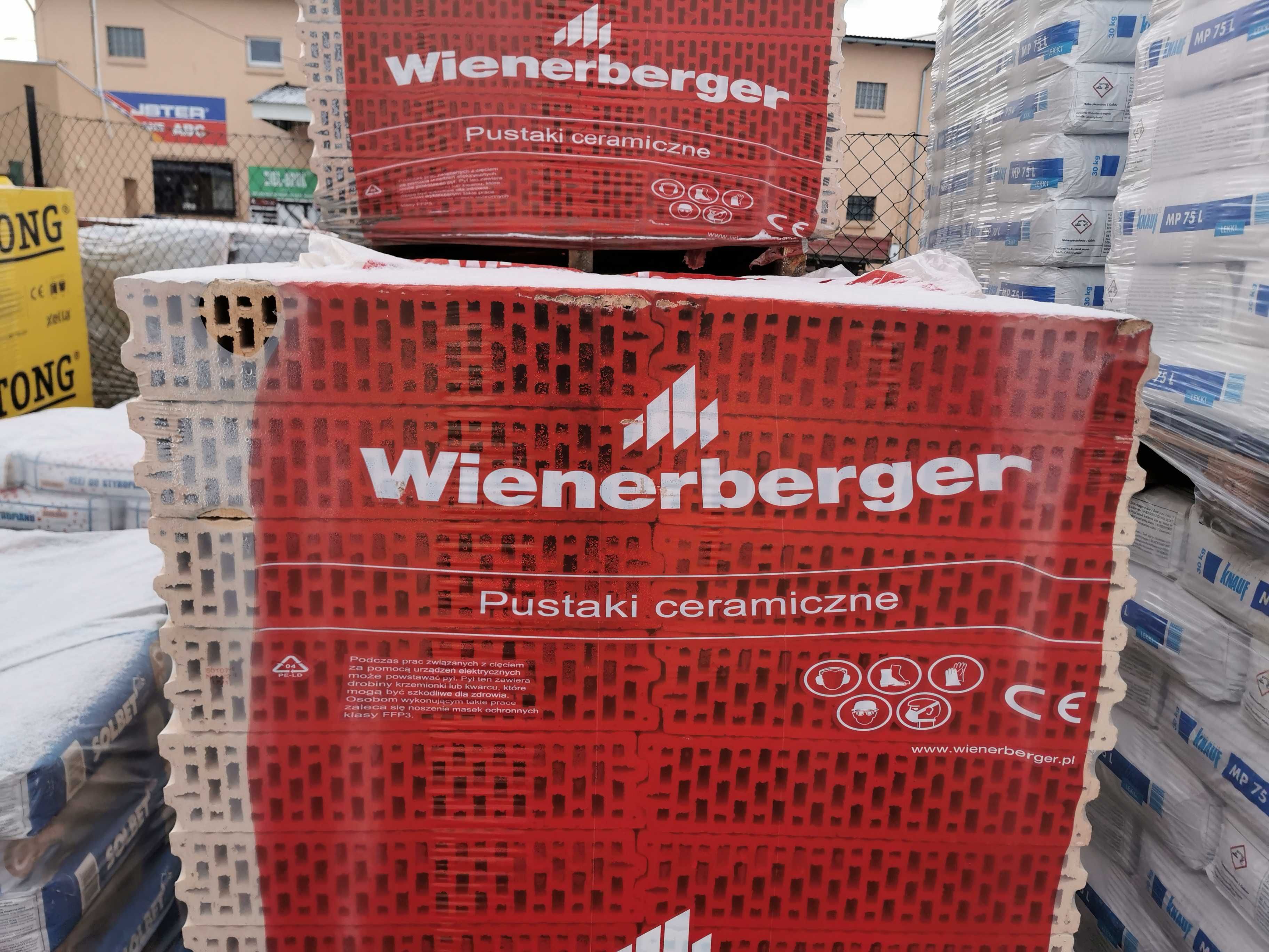 Pustak ceramiczny Wienerberger 11,5cm PROMOCJA!!!