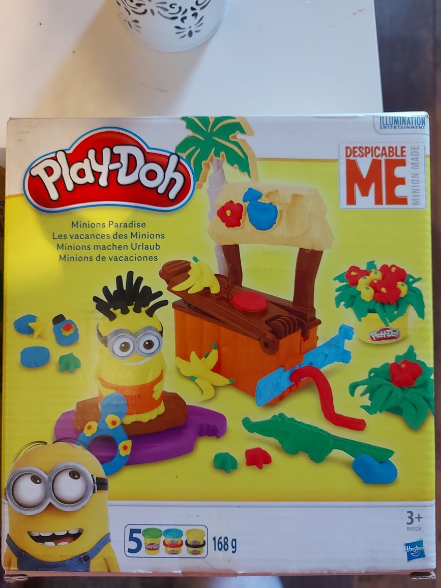 Play doh minionki