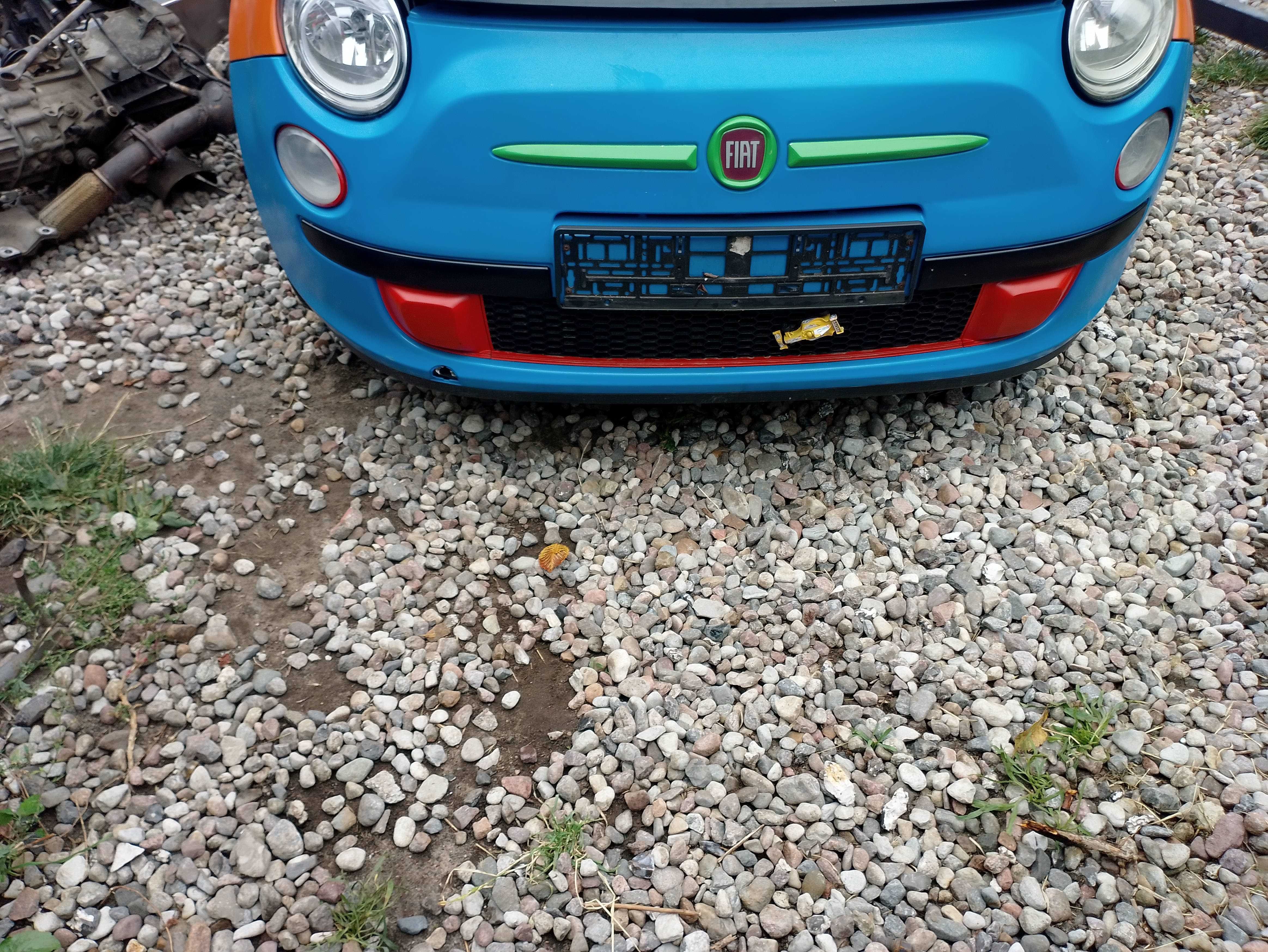 Fiat 500 błotnik zderzak przód tył zderzak klapa drzwi maska