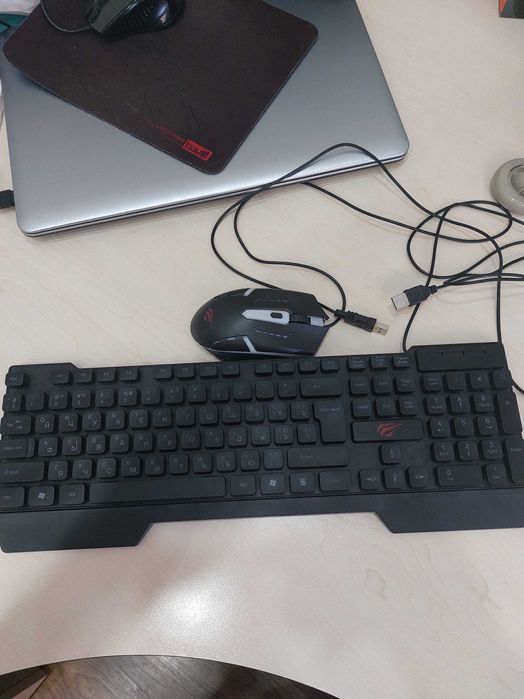 Ігровий набір, клавіатура та мишка