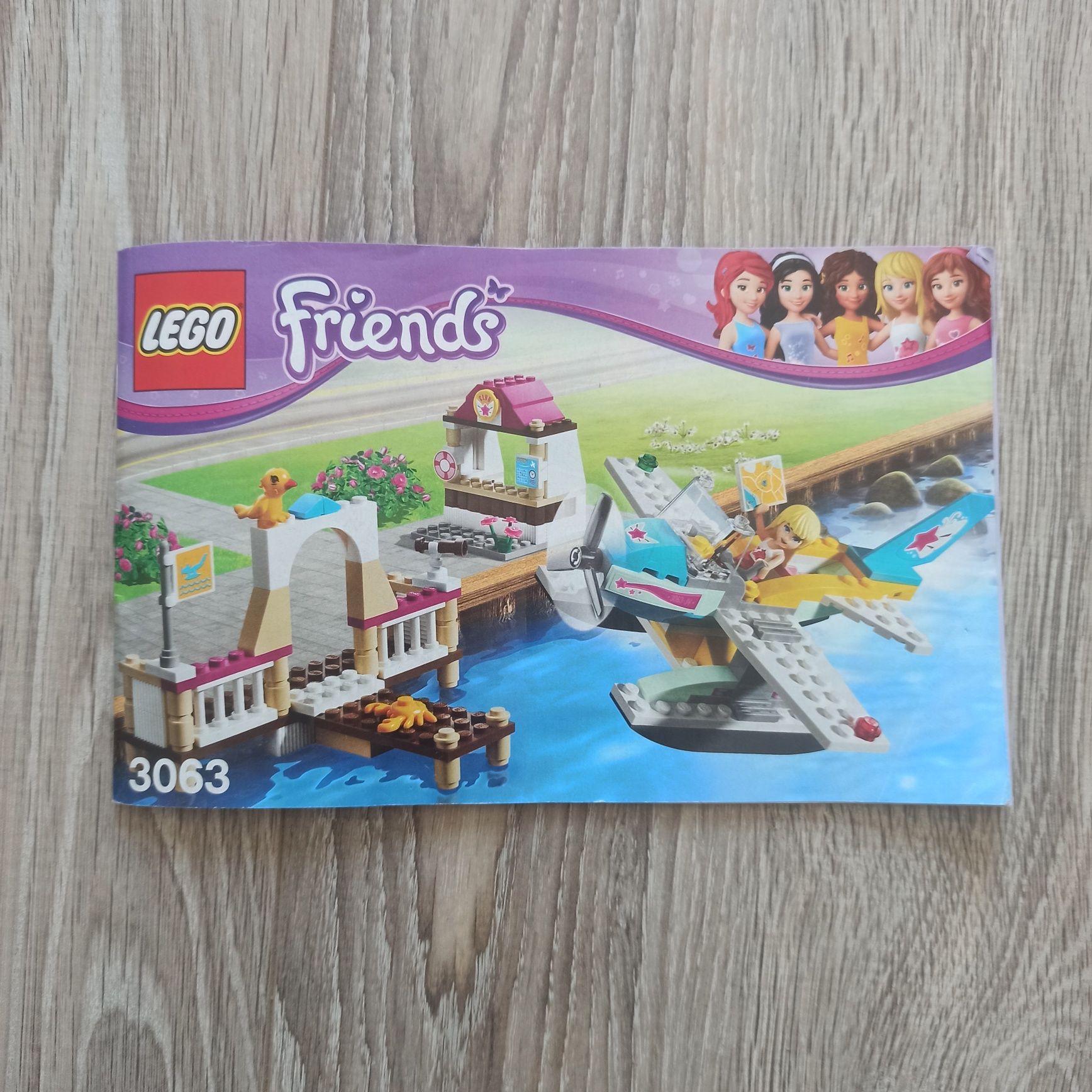 Lego friends Samolot Stephanie 3063