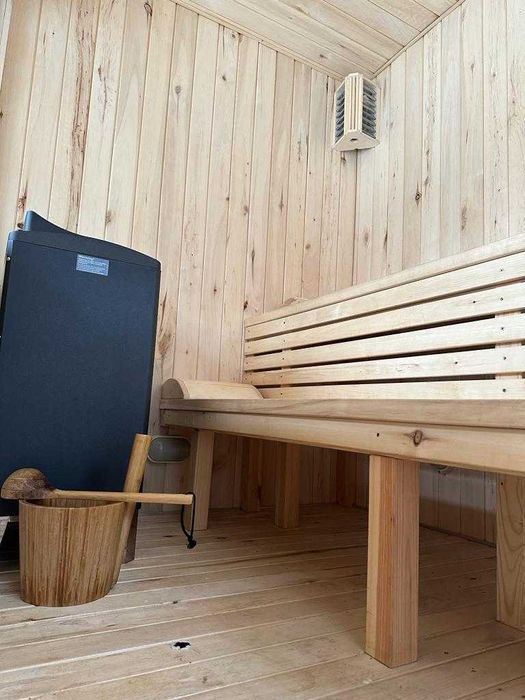 Sauna, sauna ogrodowa, sauna zewnętrzna 3x3,4m