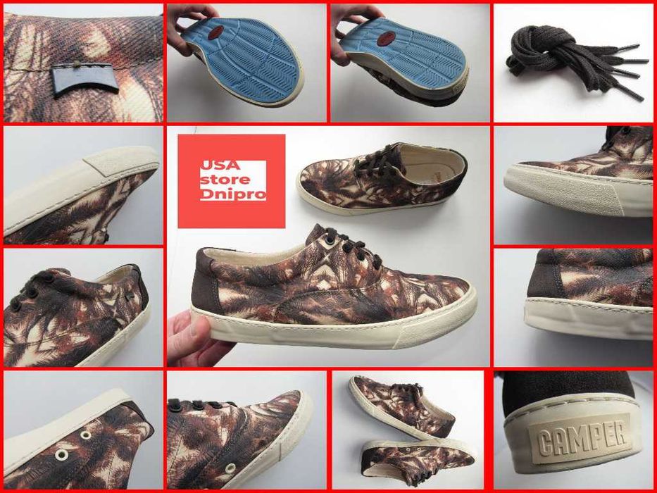 Кроссовки, сникеры Camper Vela Palm's Vulcanized разм. 45 (29.5см)