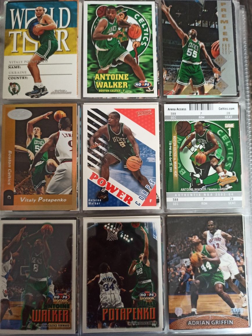 Sprzedam karty NBA Boston Celtics