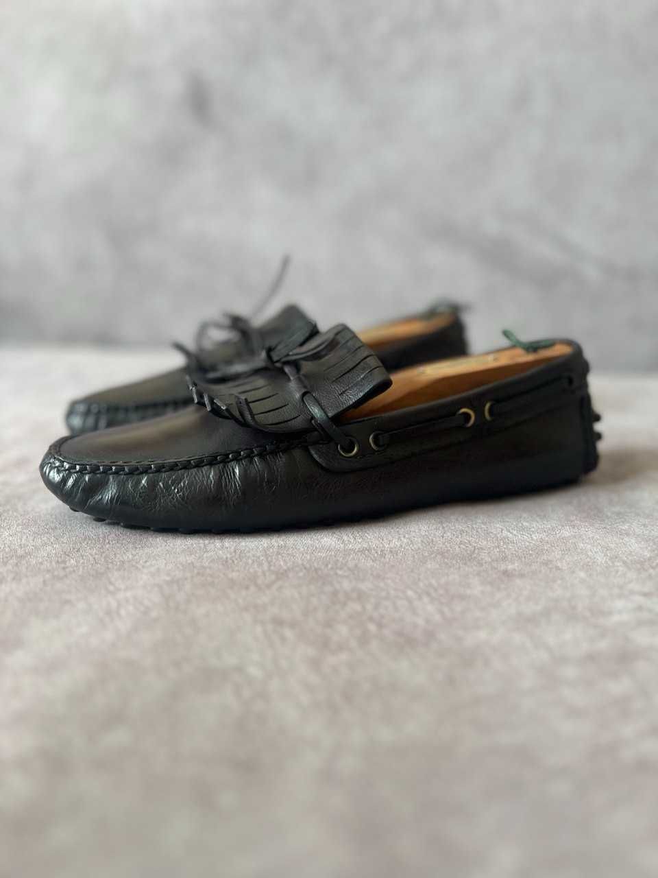 Оригінальні Шкіряні Мокасини Car Shoe 25см