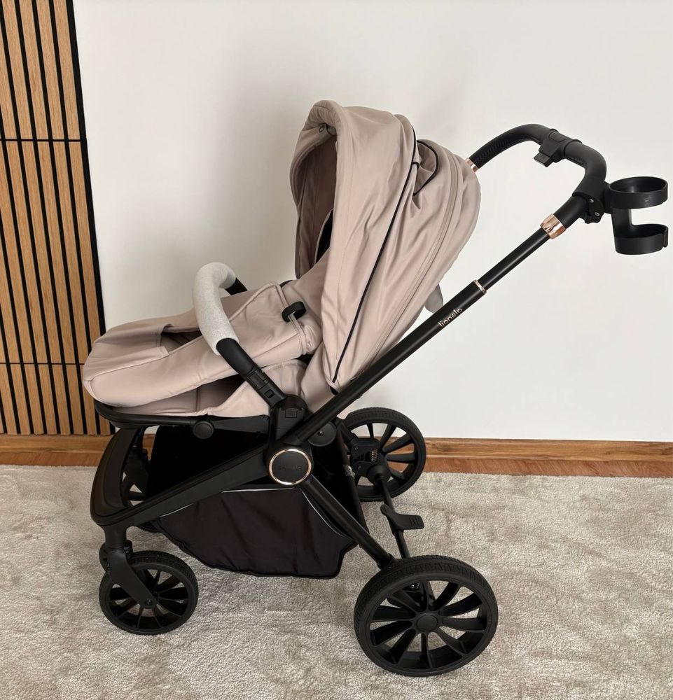 Wózek 3 w1 Lionelo Mika Plus beige sand