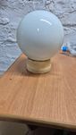 Oprawa świetlna ceramiczna z kloszem #oświetlenie #lampa #żarówka #PRL