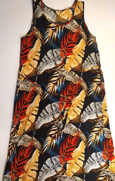Nowa długa, letnia sukienka r. M/L