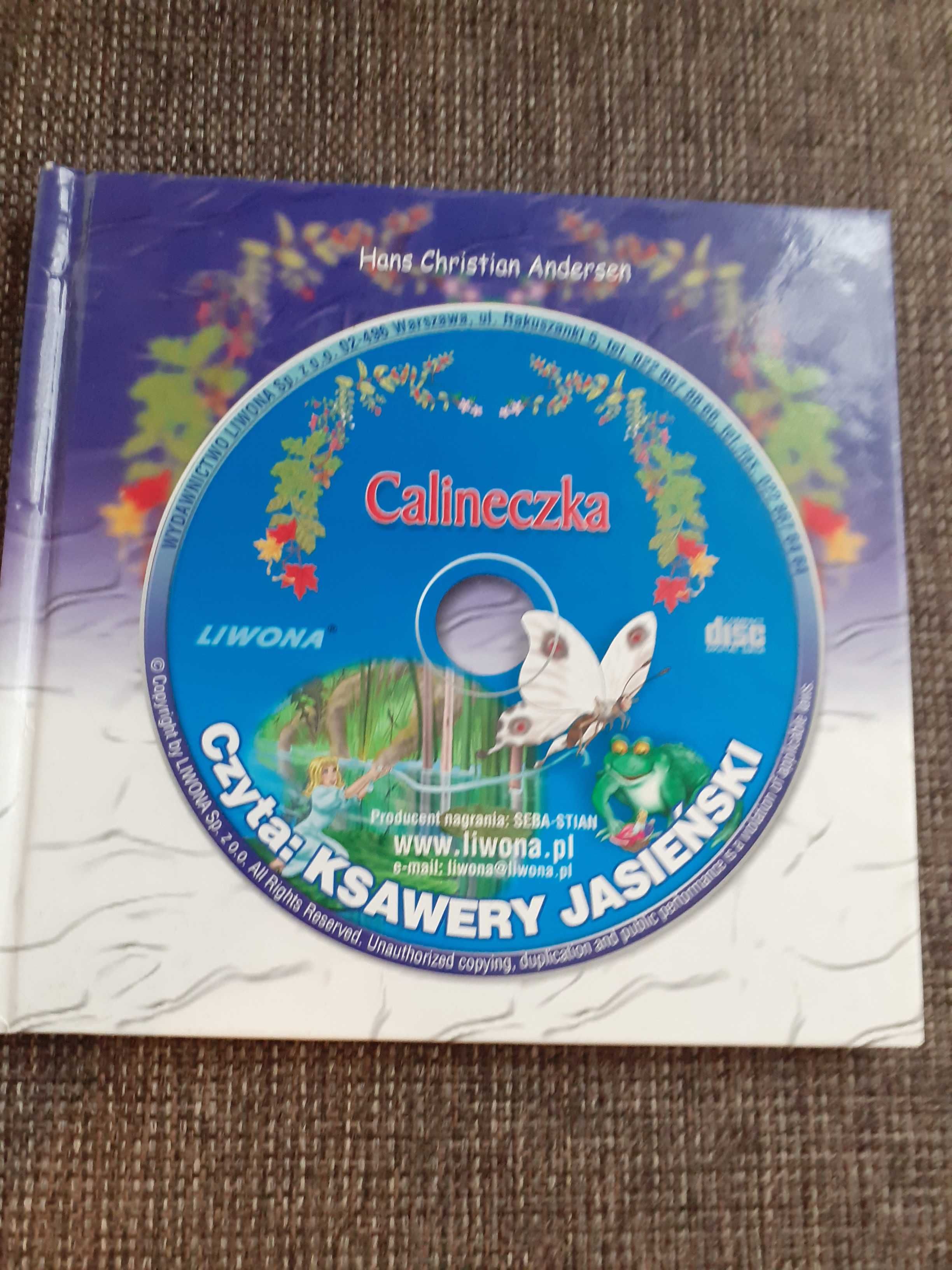 Bajka Calineczka z płytą  cd