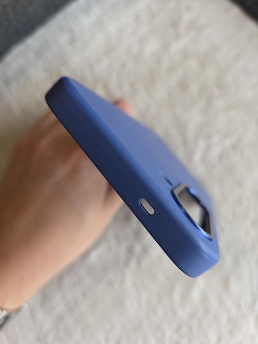 Capa Samsung S25 (Silicone azul) - Nova