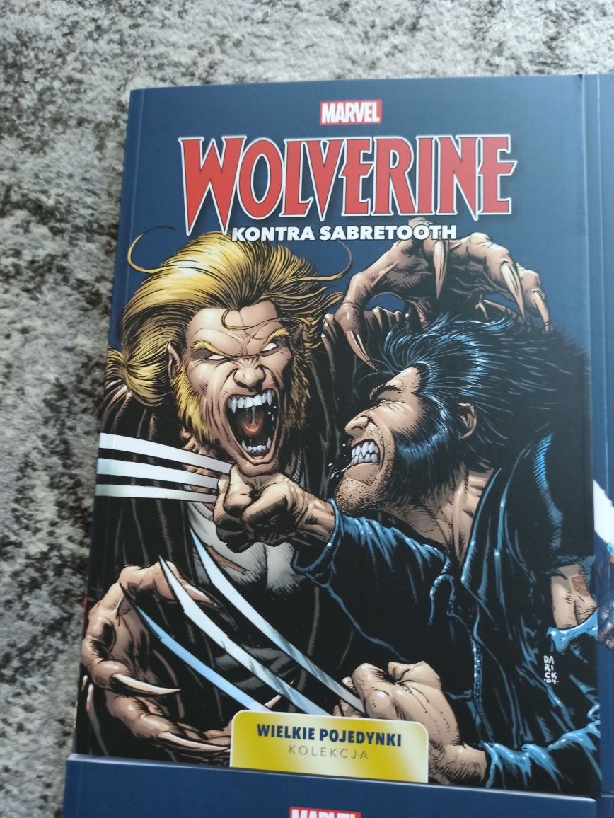 Wielkie pojedynki marvel kolekcja 6 tomów NOWE X-Men Thor Wolverine
