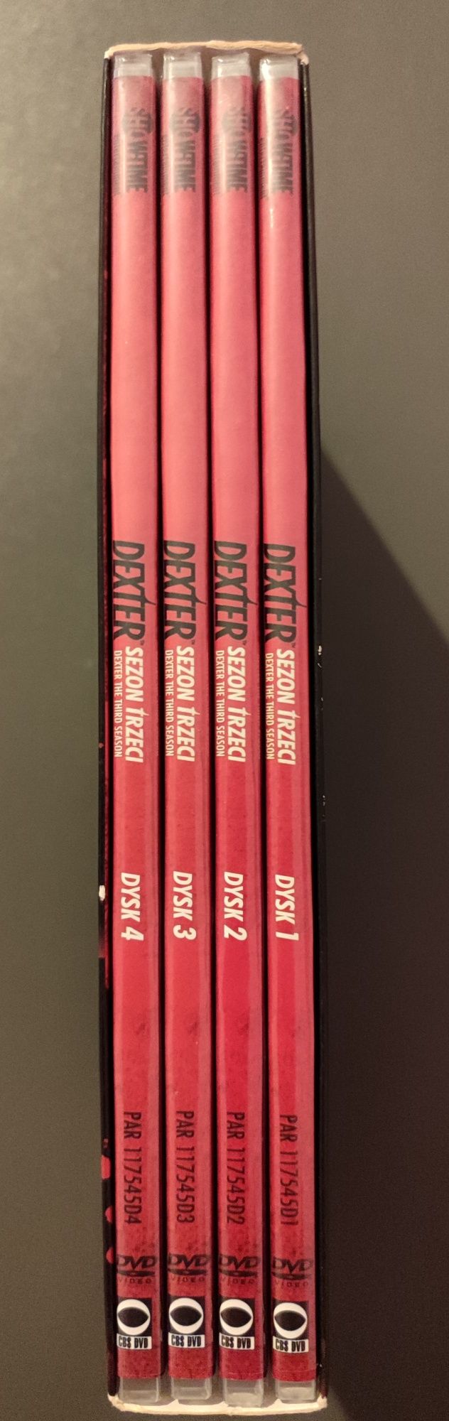 Dexter sezon 3 4xDVD