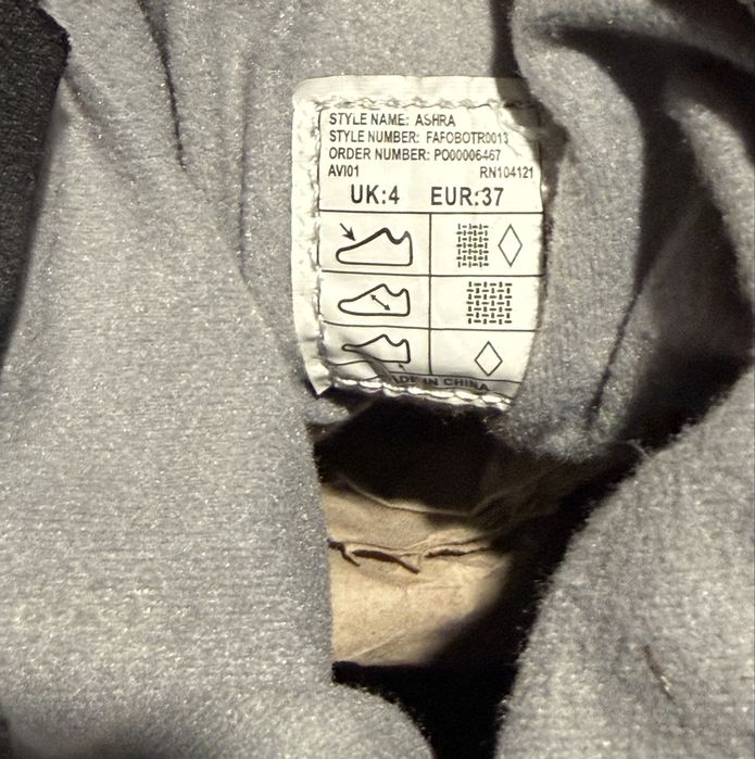 Утеплені черевики Trespass, розмір 37, Оригінал!