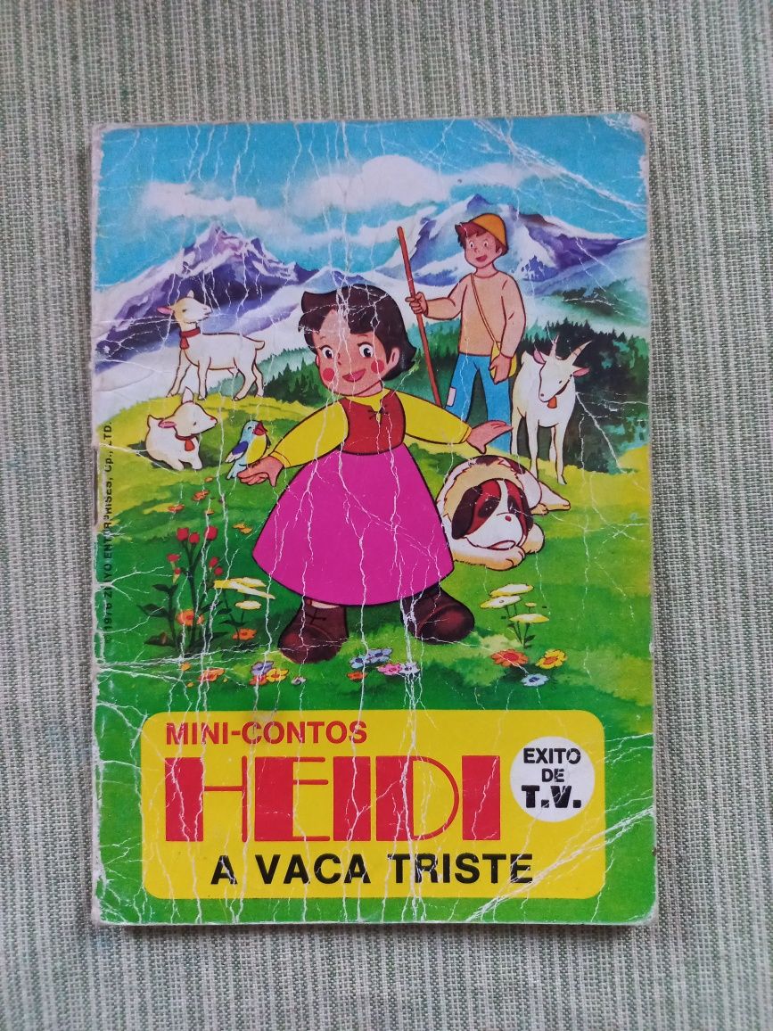 Mini Livros infantis dos anos 80