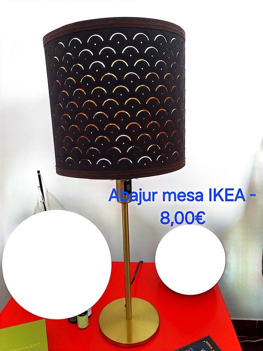 Luminária mesa IKEA