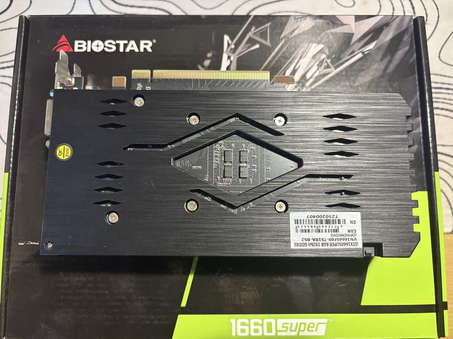 Nvidia geforce gtx 1660 super biostar