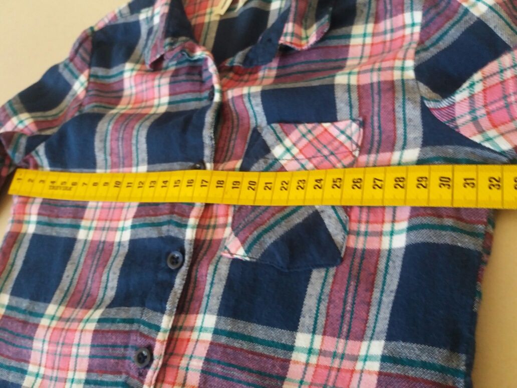 Camisa de flanela p/menina 5-6 anos Primark (nova - portes grátis)