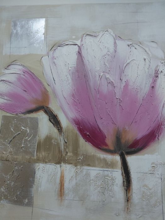 Quadro em tela com pintura