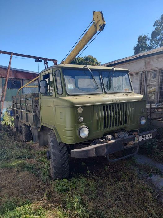 Бурильно кранова установка ГАЗ 66