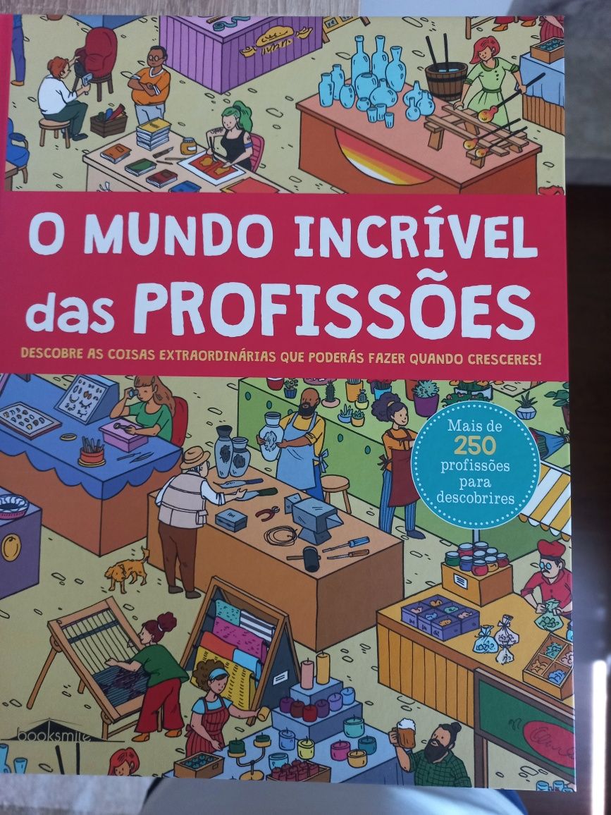 Livro O Mundo Incrível das Profissões