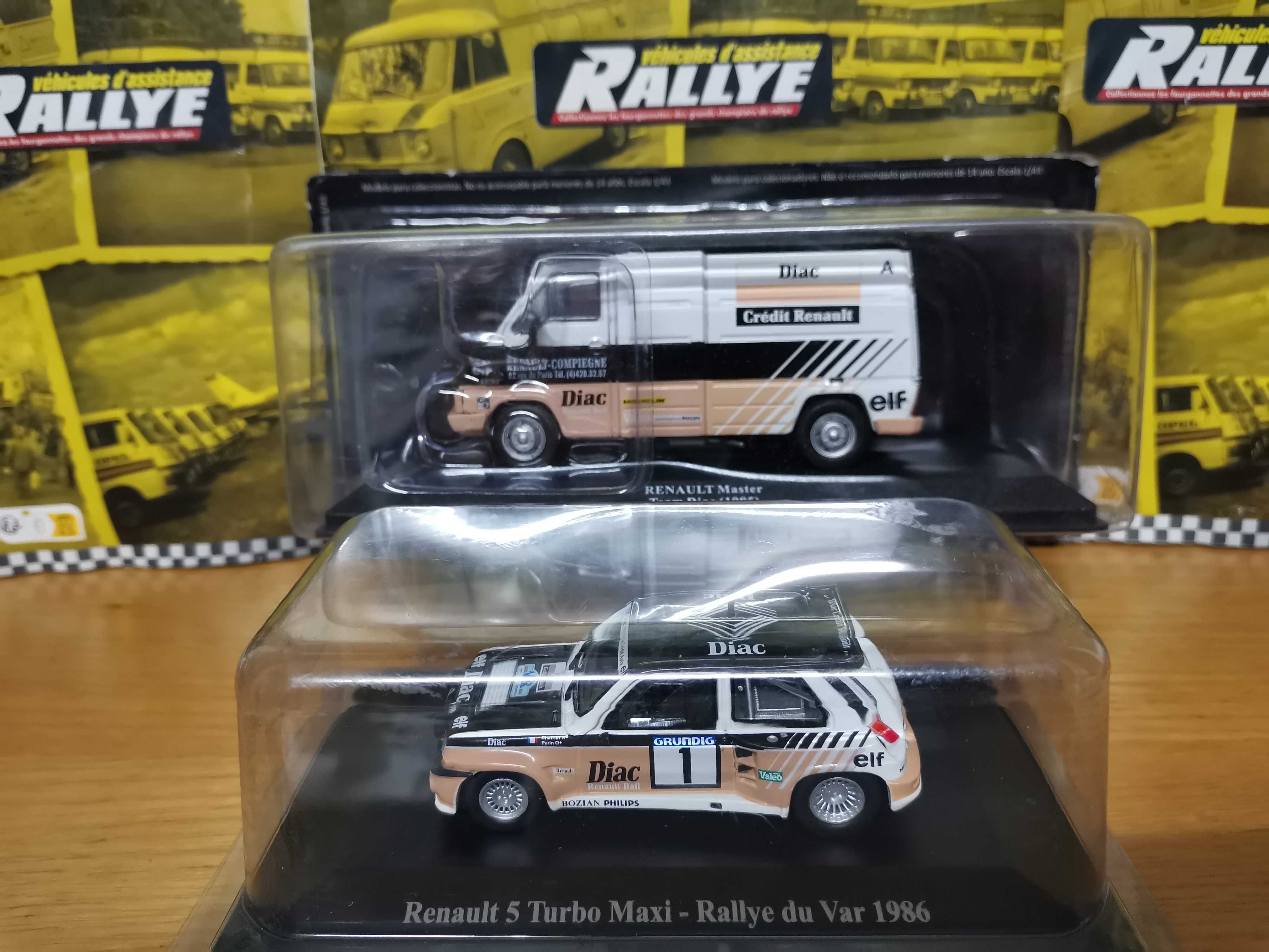 Renault Master + Renault 5 Maxi Turbo - Team Diac Escala: 1 43