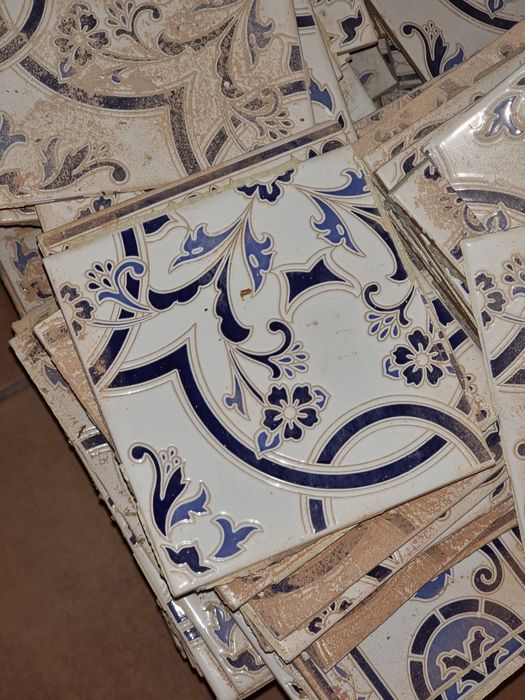 Azulejos vintage antigos – originais de 1989