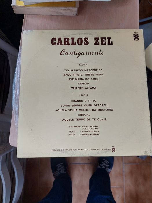 LP Carlos Zel cantigamente como novo
