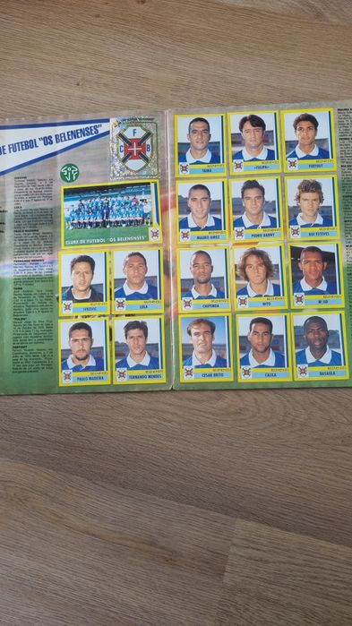 Caderneta Panini 95/96