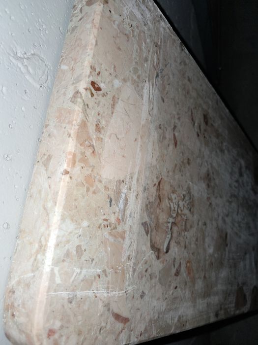 Parapet marmurowy używany 97/25 cm marmur kamień