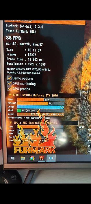 Видеокарта Gigabyte PCI-Ex GeForce GTX 1070 Aorus 8GB