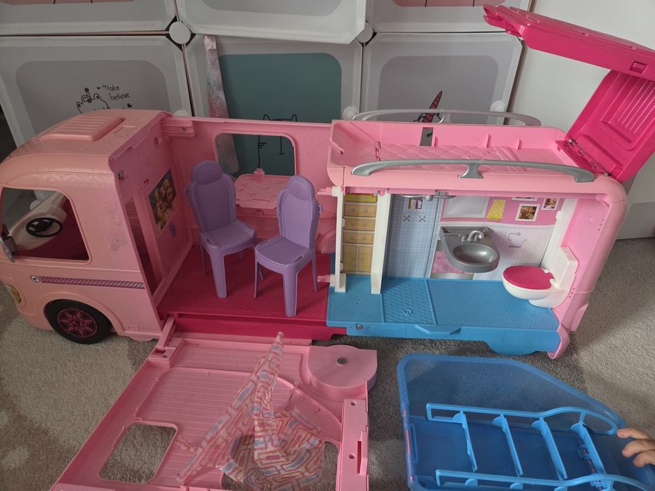 Kamper Auto Barbie Stan b dobry