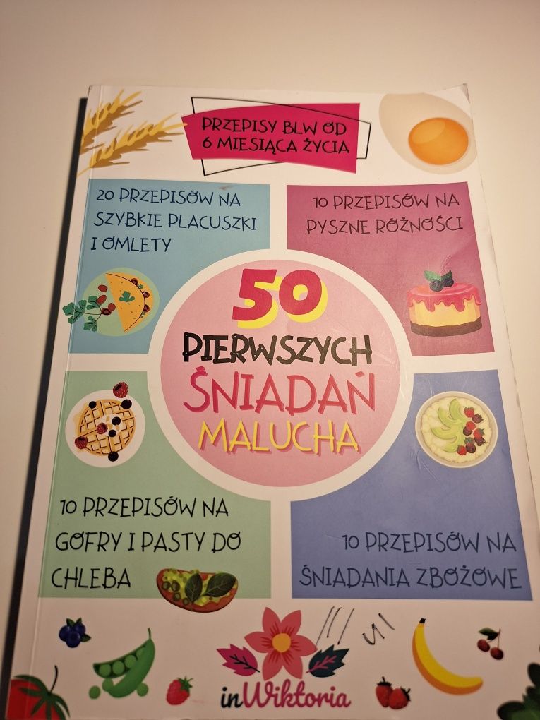 Książka 50 pierwszych śniadań Malucha inWiktoria