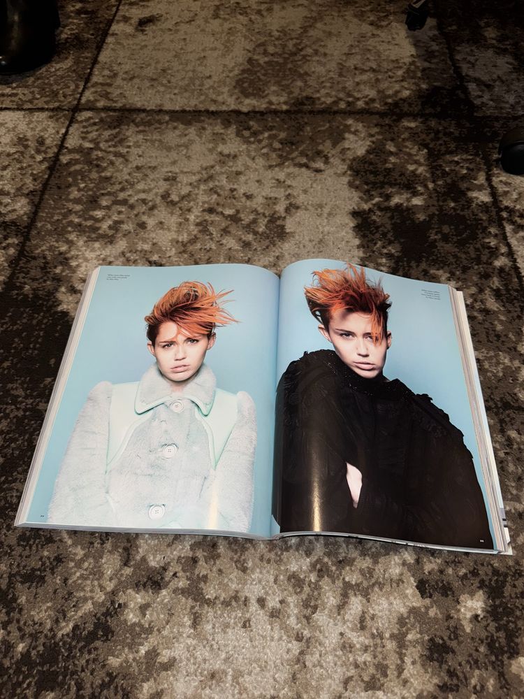 Love Magazine Spring/Summer Miley Cyrus 2014