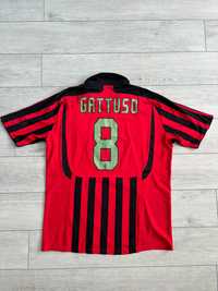 Футбольна Футболка Gattuso Milan Adidas Football Shirt Soccer Jersey L