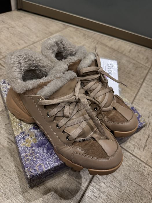 Кеди Dior зима натуральна овчина
