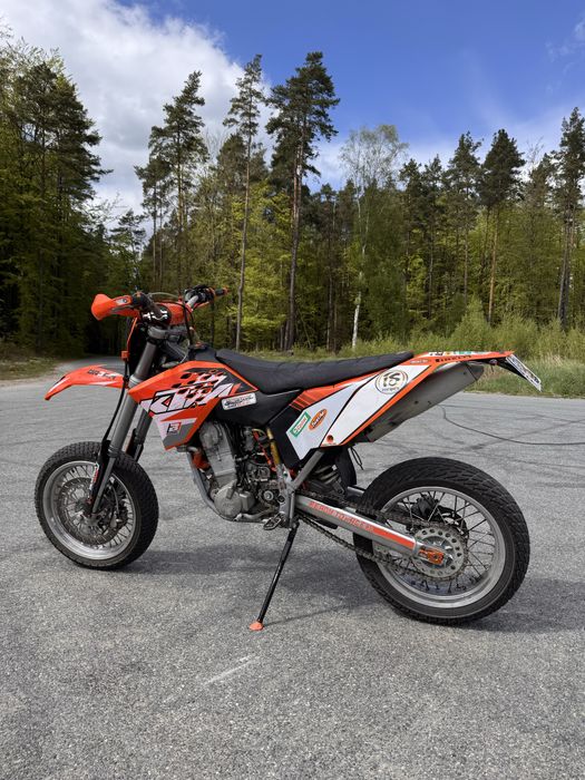 KTM EXC 520 na A2 supermoto SM RFS restyle