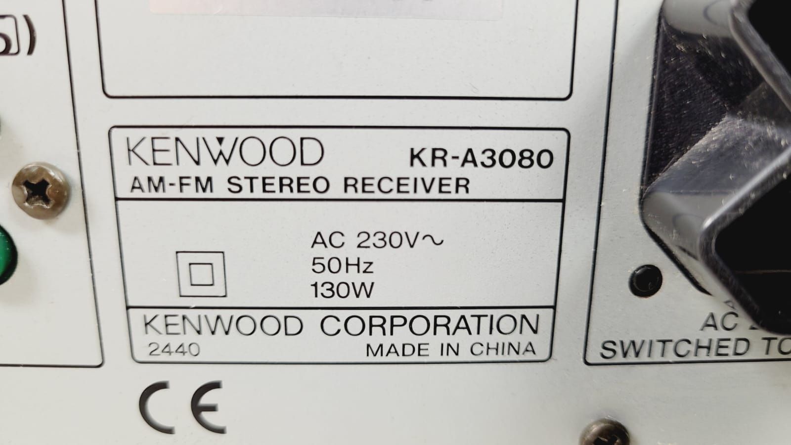 Wzmacniacz Amplituner Kenwood KR A3080 2x75W 4ohm 2x50W 8ohm